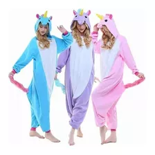 Pijama Unicórnio Masculino Adulto Macacão Kigurumi Cosplay