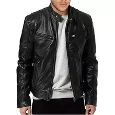 Chamarra Biker Slim Para Hombre