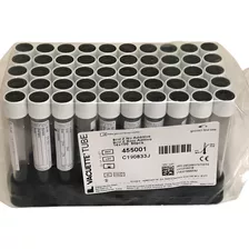 Tubo Para Coleta De Sangue A Vacuo Tampa Branca Cx Com 50