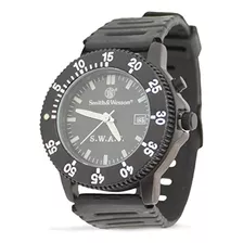 Smith - Wesson Men.s Sww-45 S.w.a.t. Reloj Con Correa De Cau