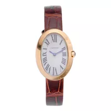 Reloj Mujer Cartier Baignore Referencia 3208 Quartz Oro Piel