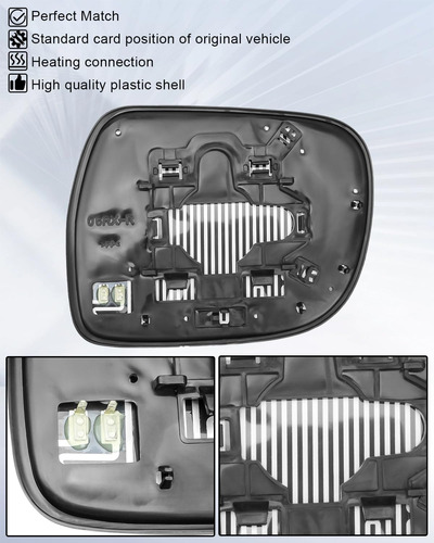 Espejo Retrovisor Calefactable Mejorado Para Lexus Rx330 200 Foto 4