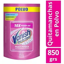 Vanish Quitamanchas En Polvo Rosa Repuesto Doypack X 850 Gr 