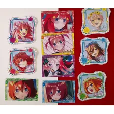 Anime Quintessential Quintuplets 6 Posters + 10 Stickers