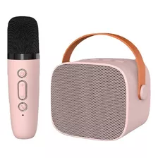 Mini Parlante Karaoke Bluetooth Rgb Sonido Estéreo Micrófono