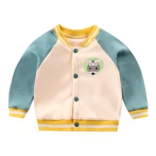 Chaqueta Para Bebe Niños Deportiva Moda Multicolor