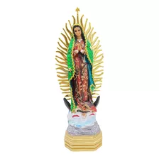 Virgen De Guadalupe 30cm Vestida. 