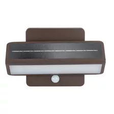 Lámpara De Pared Solar Para Exteriores, 100 Lúmenes, Sensor