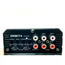 Amplificador Micro . Atomic Audio. Orbit 4. 4 Canales . 100w Color Negro