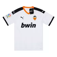 Camisa Masculina De Futebol Valencia 2019/2020 Home Puma