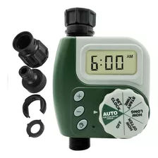 Programador De Riego Gadnic Canilla Timer Automatico Color Verde