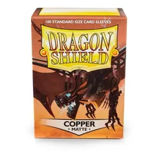 Fundas De Cobre Estándar Dragon Shield Matte Copper