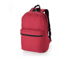 Bolsa Escolar Feminina Mochila Academia Fitness Reforçada Cor Vermelho