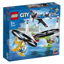 Lego City Corrida Aérea (60260) - Avião E Helicópteros
