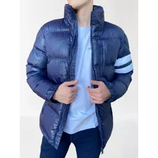 Campera, Hombre, Inflable, Impermeable, Blue