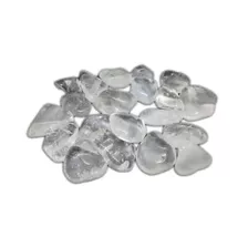 100g De Pedra Rolada De Cristal Quartzo Transparente Natural