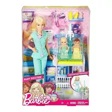 Boneca Barbie Profissões Médica Pediatra - Mattel