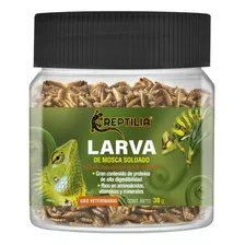 Reptilia Larva De Mosca Soldado 30 Grs Fl4070