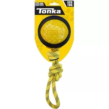 Juguete Para Perros Tonka Con Bola De Cuerda Revestida De Di