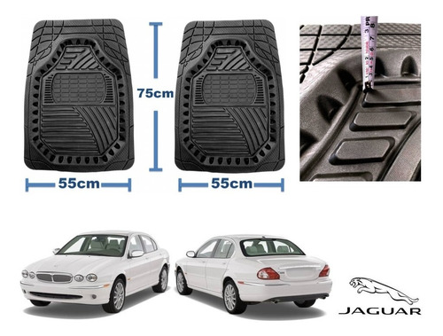 Tapetes Premium Black Carbon 3d Jaguar X-type 2000 A 2009 Foto 2