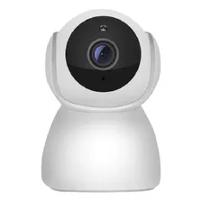 Cámara Seguridad Audio Ip Wifi 1080p Hd 360 Grados Interior Color Blanco