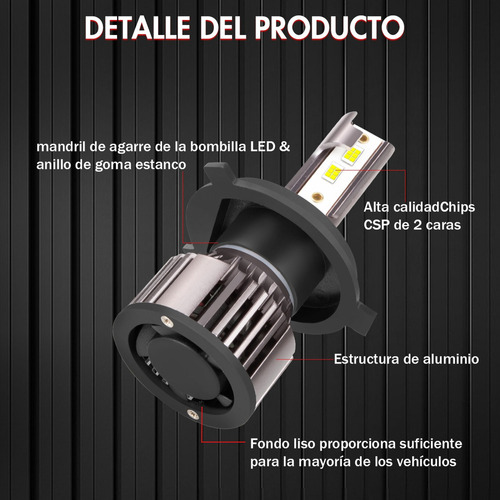 * 11000lm Kit De Faros Led Luz Alta Y Baja Para Suzuki Foto 7