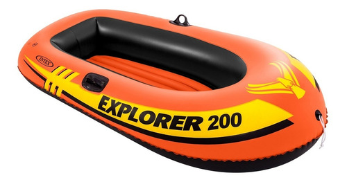 Bote Inflável Infantil Barco Explorer 200 Até 95kg Intex