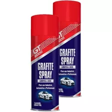 Grafite Spray Gt2000 Lubrifica A Seco Kit 3 Unidades