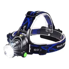 Lanterna De Cabeça T6 Led Cree Tatica Profissional Zoom