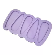 Molde De Silicone Paleta Presilhas Stiletto - 6 Cavidades