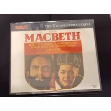 Verdi / Macbeth/ Metropolitan Opera/ Rca/ Impecable 