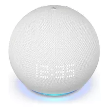 Amazon Echo Dot 5th Generación With Alexa White Con Reloj