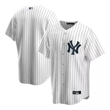 Jersey Playera De Beisbol Ny Yankees Bordada Blanco