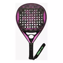 Paleta De Pádel Osaka Pro Tour Tech 2023 Color Negro Fucsia