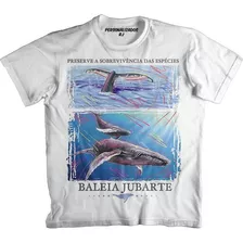 Camiseta Baleia Jubarte - Ecologia