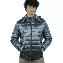 Campera Inflada Colores Metalizados Hombres Francia