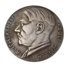 Moneda Reich Canciller Alemania Adolf Hitler 1933 45mm.