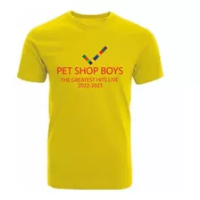 Polera Pet Shop Boys The Greatest Hits Live En Concierto