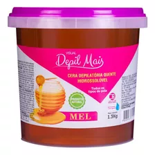 Cera Depilatória Corporal Depil Mais Mel Pote, 1300g