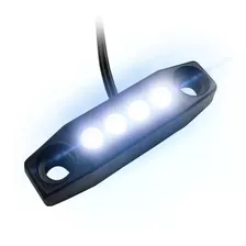 Luz Placa Moto Led Sportline Completa Universal Evolution