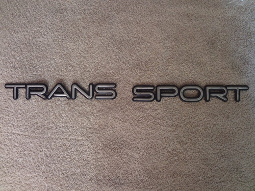 Emblema Camioneta Pontiac Trans Sport Original Usado Foto 4