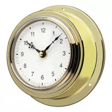 Relógio Náutico Alemão Dourado Incoterm