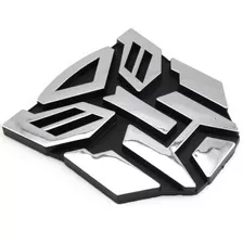 Adesivo Emblema Transformers Autobot Tunning Cromado Novo