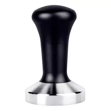 Tamper Acero Inoxidable Gadnic De 58 Mm Espresso Barista Color Negro