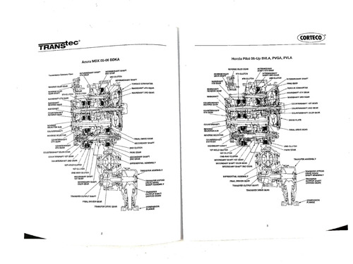 Kit Reparacion Caja Automatica Acura Mdx V6 3.5l 2003 2004 Foto 6