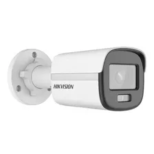 Hikvision Camara De Seguridad Ds-2ce10df0t-f 2mp Colorvu Video A Color 24/7 Metálica 2.8mm Ir20m Protección Exterior Ip67 Máxima Seguridad Cctv