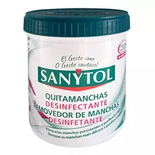 Desinfectante En Polvo Quitamanchas Textil Sanytol 450g