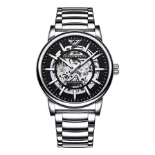 Reloj Esqueleto Automático Reloj Mecánico Impermeable Hombre