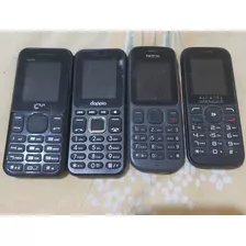 Lote De 4 Telefonos De Teclas , No Funcionan