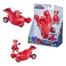 Boneco Corujita Pj Masks Com Carrinho F2129 Original Hasbro